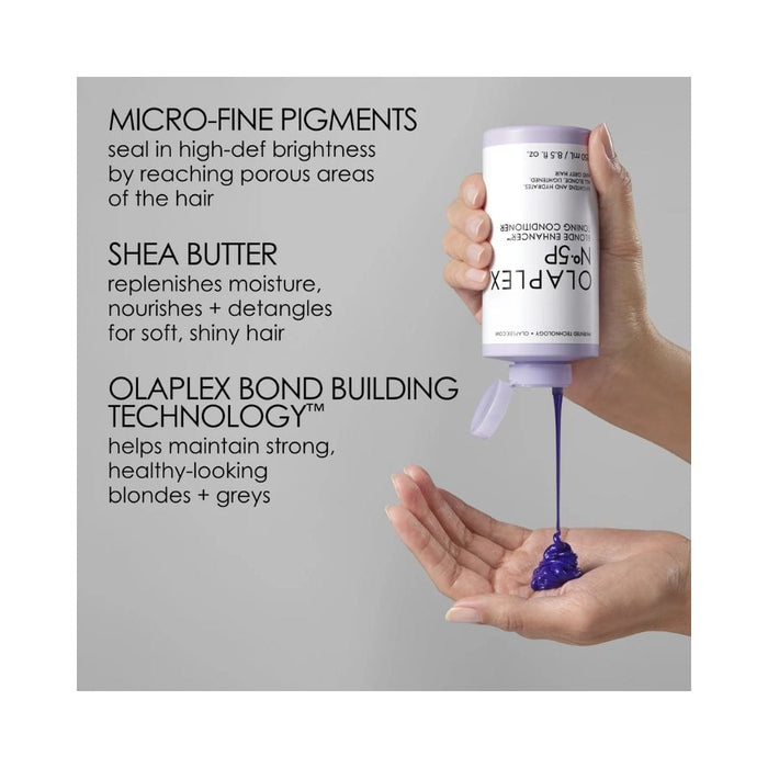 Olaplex No. 4P Blonde Enhancer Toning Conditioner key ingredients