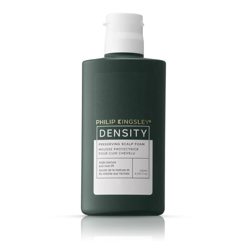 Philip Kingsley Density Scalp Foam Green container with white cap