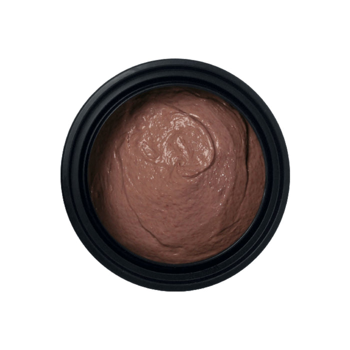 P.T.M. Prosthetic Transfer Material Dark Flesh top down POV open jar