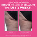 Peter Thomas Roth FirmX Tight & Toned Cellulite Treatment before and after *2 weeks difference