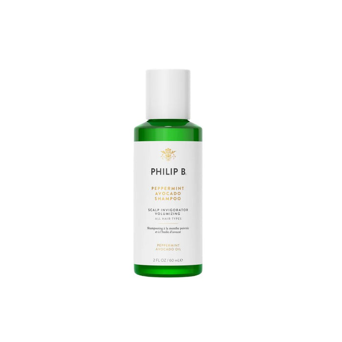 Philip B. Peppermint & Avocado Shampoo 2oz bottle