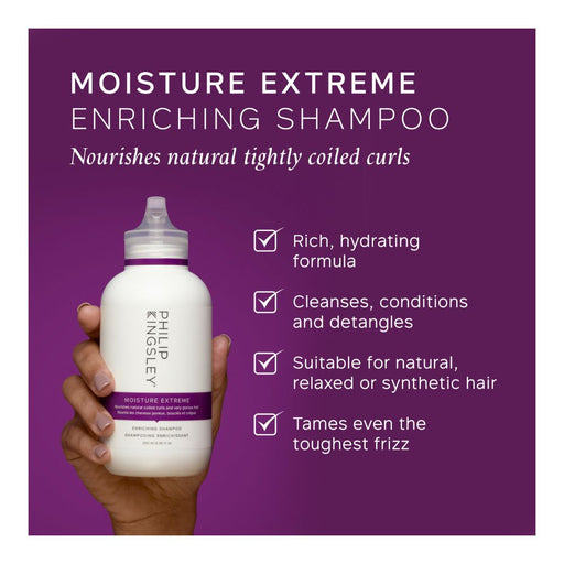 Philip Kingsley Moisture Extreme Shampoo Key Benefits