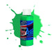 ProAiir Hybrid Waterproof Makeup Fluorescent Blacklight Colors 2oz Flo Green with split swatch