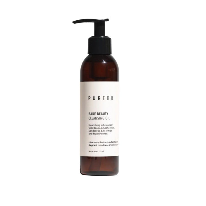 PurErb Bare Beauty Cleansing Oil 6oz bottle