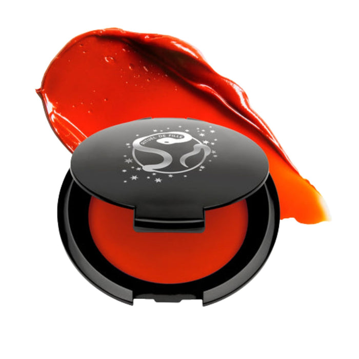 Rituel De Fille Color Nectar Pigment Balm  compact Snapdragon with swatch