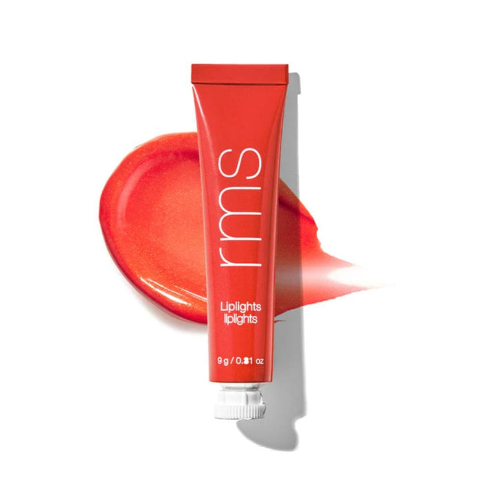 RMS Beauty Liplights Cream Lip Gloss babette with swatch