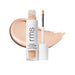 RMS Revitalize Hydra Concealer with swatch behind product against white background.