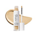 RMS Revitalize Hydra Concealer with swatch behind product against white background.