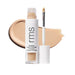 RMS Revitalize Hydra Concealer with swatch behind product against white background.