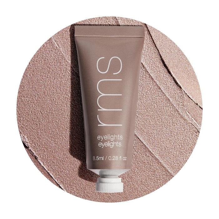 RMS Beauty Eyelights Cream Eyeshadow Strobe with swatch