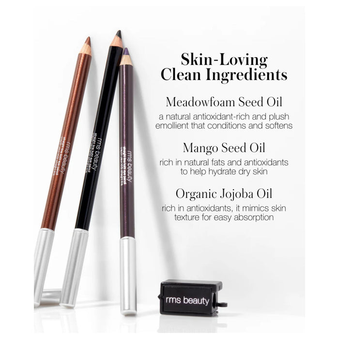 RMS Beauty Straight Line Kohl Eye Pencil key ingredients and their benefits