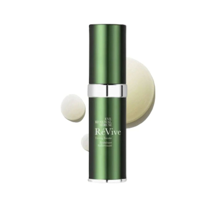 ReVive Skincare Eye Renewal Serum Firming Booster 15ml with product drops