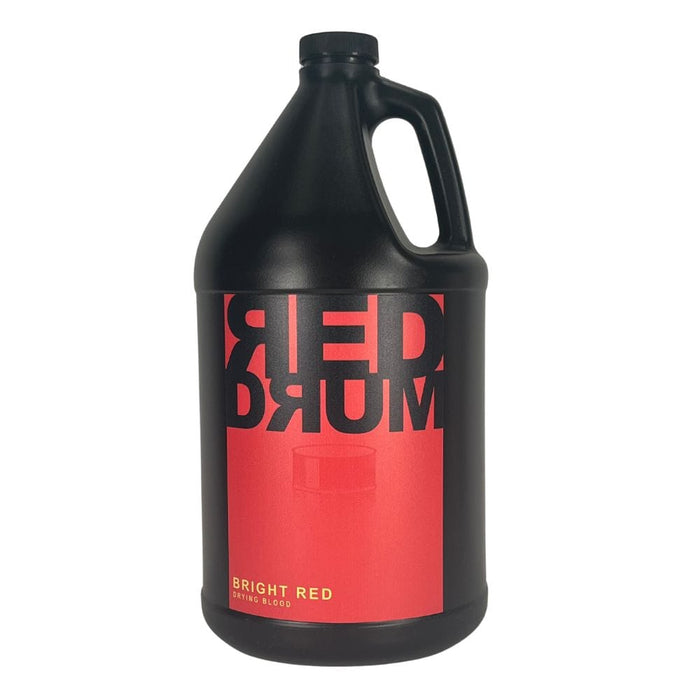 Red Drum Theatrical Blood Bright Red 1 Gallon bottle with label