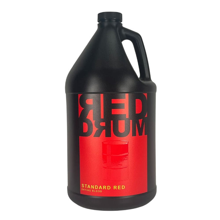 Red Drum Theatrical Blood Standard Red 1 Gallon bottle with label