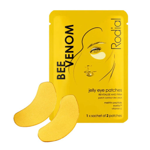 Rodial Bee Venom Jelly Eye Patches packet and gels