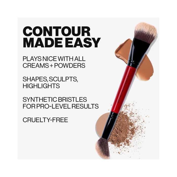Smashbox 2-In-1 Contour Brush detail benefits
