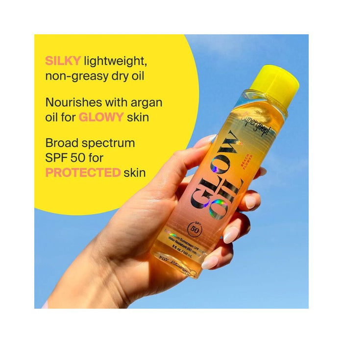Supergoop! Glow Oil SPF50 results