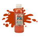 Skin Illustrator FX Liquid Burnt Orange 4oz bottle with swatch behind