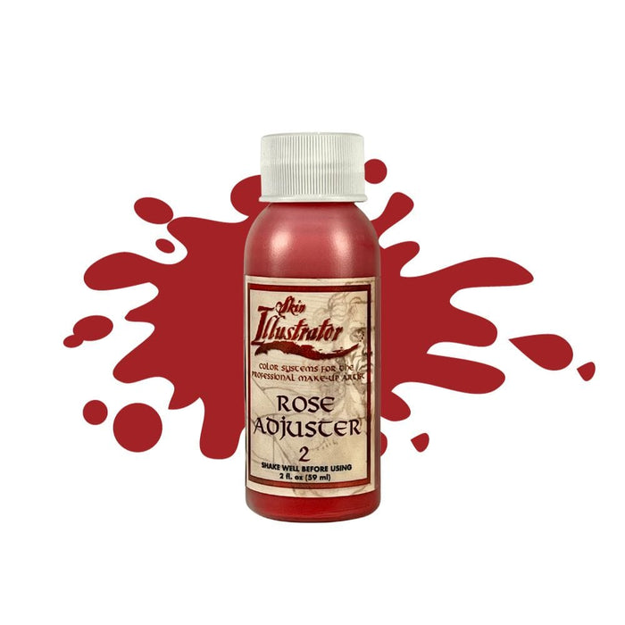 Skin Illustrator Fleshtone Liquids Rose Adjuster 2 2oz bottle with swatch behind