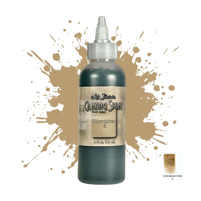 Skin Illustrator Glazing Spray 4oz character 2 with swatch