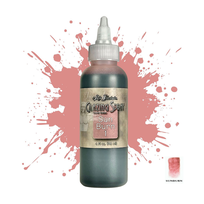 Skin Illustrator Glazing Spray 4oz sun burn 1 with swatch