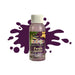 Skin Illustrator Mardi Gras Liquid Purple Justice 2oz bottle with swatch behind.