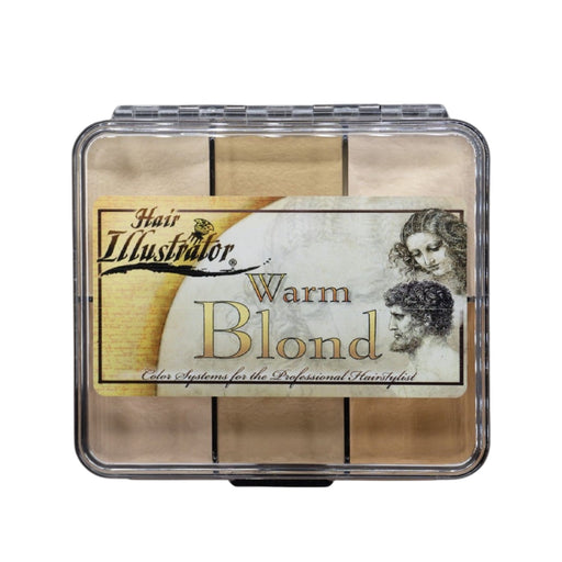 Hair Illustrator Warm Blond On-Set Palette