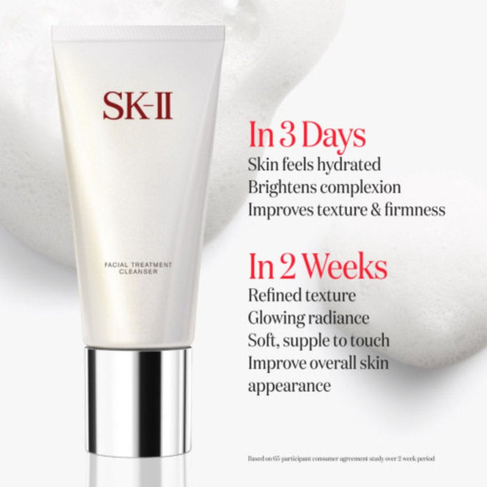 SK-II Facial Treatment Cleanser tube with Benefits