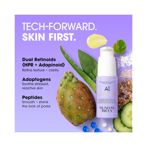 Sunday Riley AI Smart Retinoid Serum key ingredients
