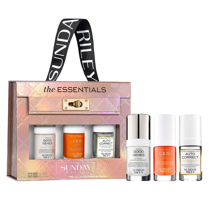 Sunday Riley Holiday 2026 The Essentials Kit Gift Set packshot