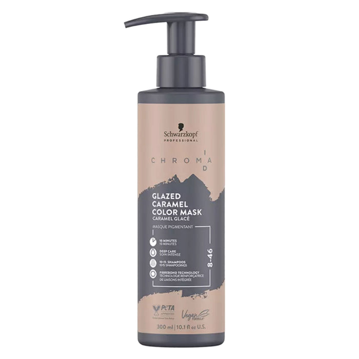Schwarzkopf Chroma ID Bonding Color Mask 8-46 Glazed Caramel 10.1oz