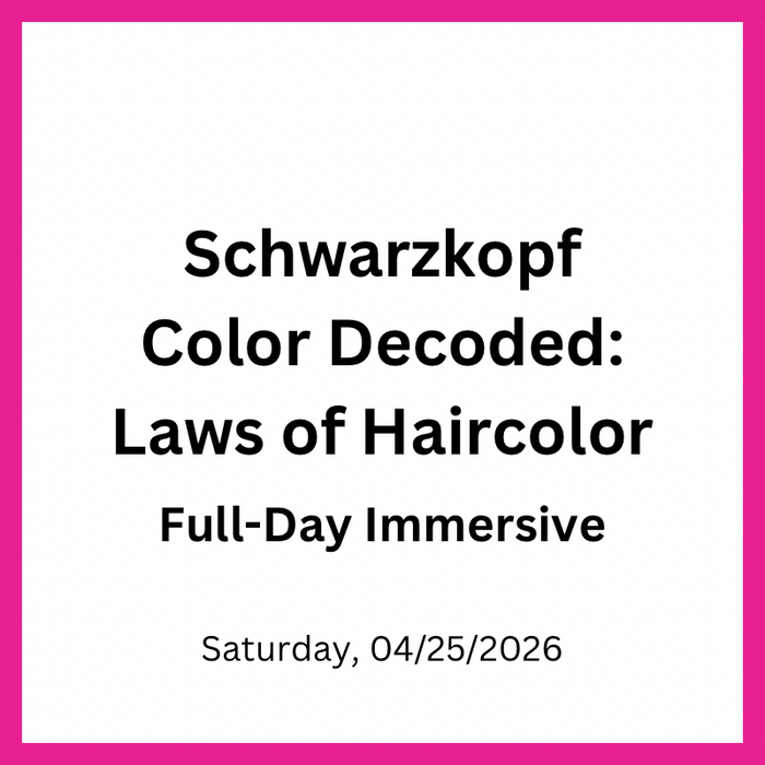 Color Decoded: Laws of Haircolor with Amber Hug | Full-Day Immersive