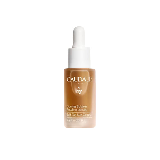 Caudalie self-tan sun drops 0.5oz dropper bottle