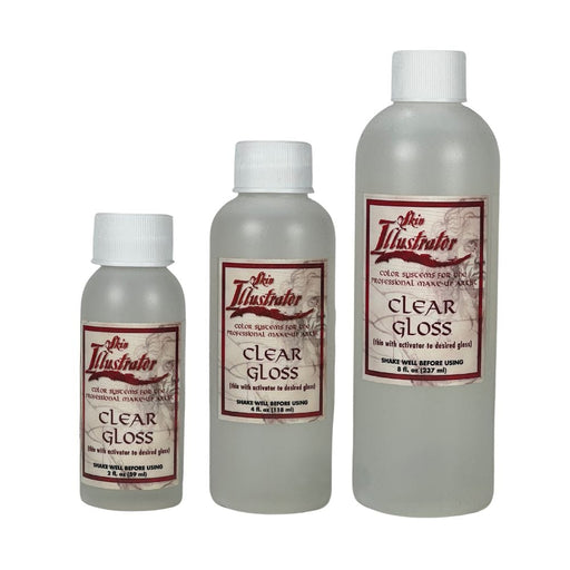 Skin Illustrator Clear Gloss Group photos of all bottles
