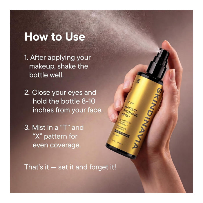 Skindinavia Glow Makeup Finishing Spray