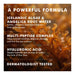 Skyn Iceland Brightening Eye Serum key ingredients and their benefits text over algae