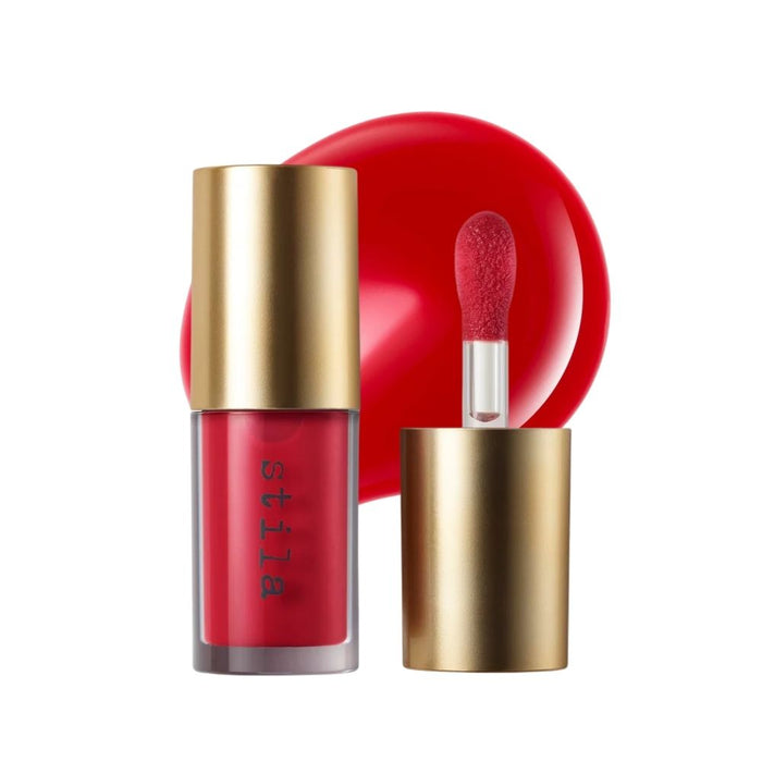 Stila Heaven's Dew Gel Lip Oil Beso with swatch