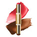 Stila Blush & Bronze Hydro-Blur Cheek Duo Guava & Mocha with swatches