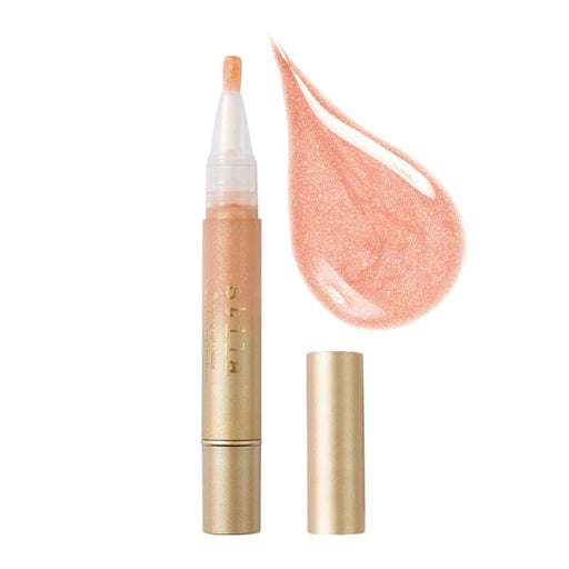 Stila Plumping Lip Glaze kitten with swatch