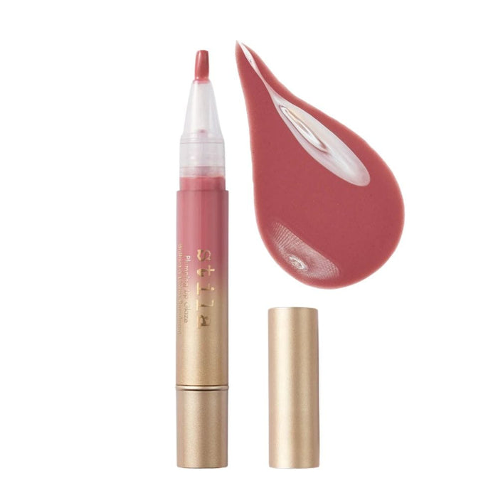 Stila Plumping Lip Glaze pieta with swatch