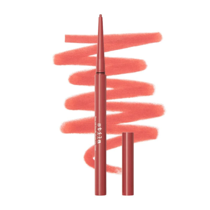 Stila Stay All Day Matte Lip Liner lasting with swatch
