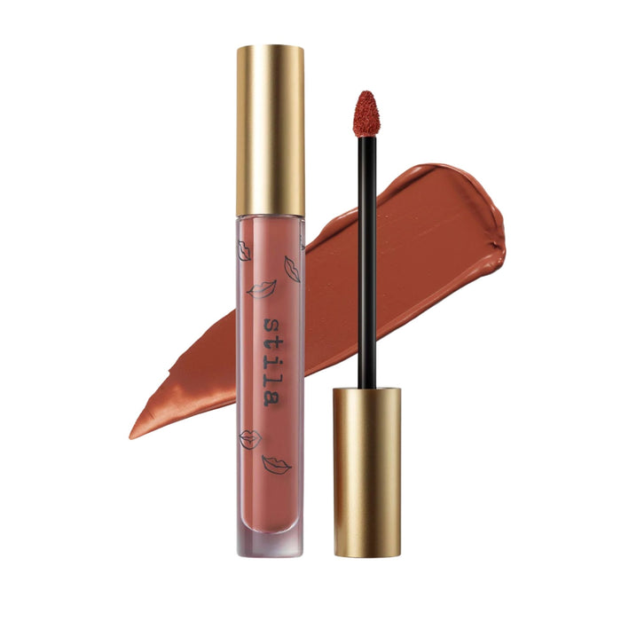 Stila Stay All Day Liquid Lipstick Foxy with swatch