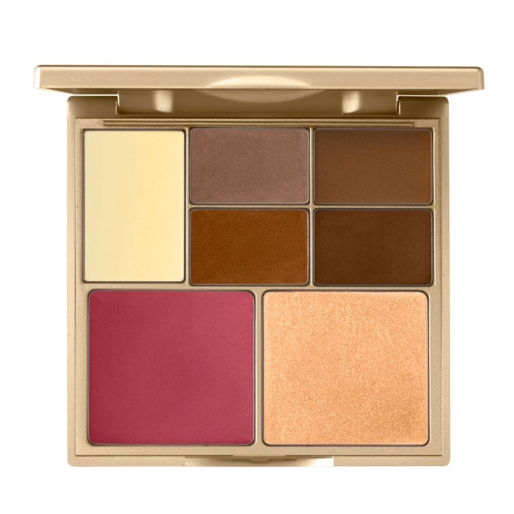 Stila Custom Color Corrector Palette – 5 Farbkorrektur-Cremes & 2 Fixierpuder Für Ebenmäßigen Teint