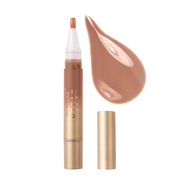 Stila Plumping Lip Glaze Toffee with swatch