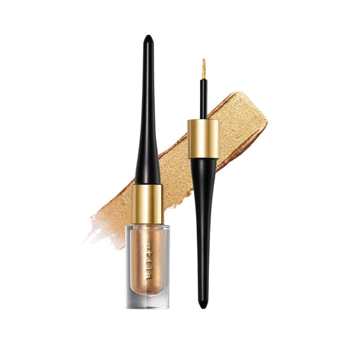 Stila Stay All Day Inkwear Liquid Liner Goldie Luxe -metallic- with swatch