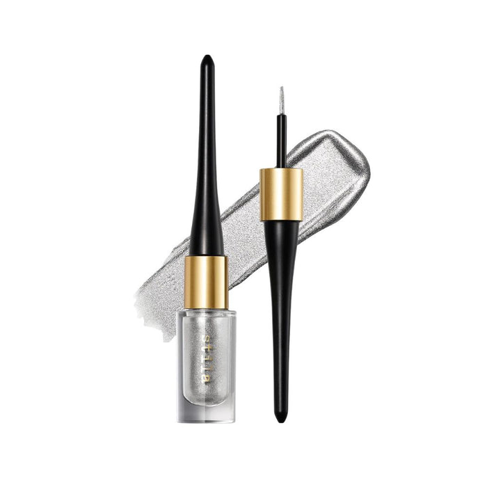 Stila Stay All Day Inkwear Liquid Liner Silver Flash -metallic- with swatch