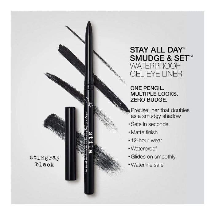Stila Stay All Day Smudge & Set Liner Waterproof Gel Eye Liner key product detail points