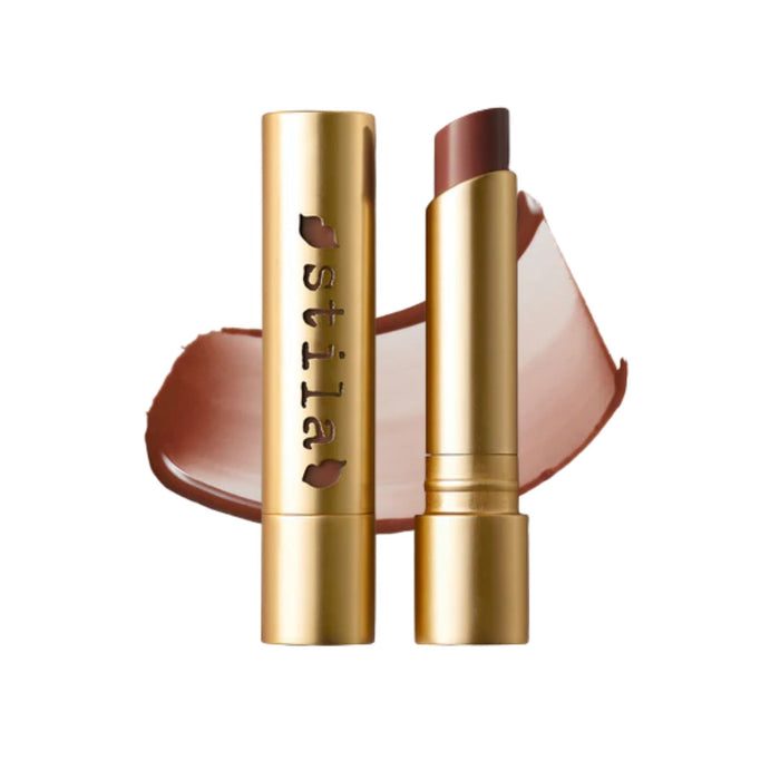 Stila Heaven's Dew Honey Glow Balm Toasty with swatch