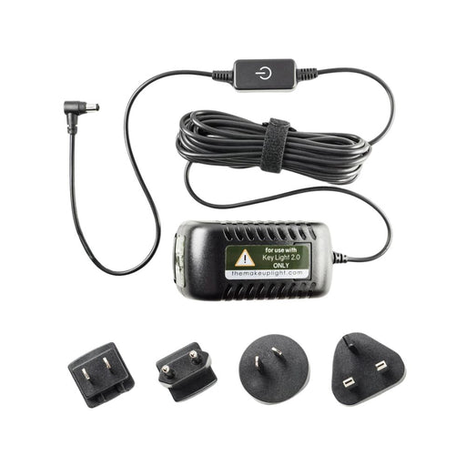 The Makeup Light Key Light 2.0 Power Assembly contents