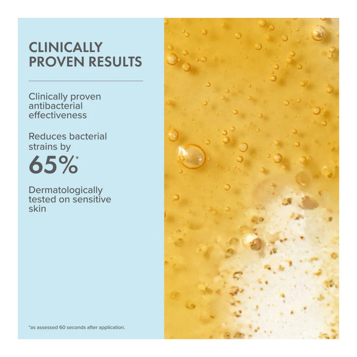 The Organic Pharmacy Peppermint Facial Wash clinical results *assessed 60 seconds after application